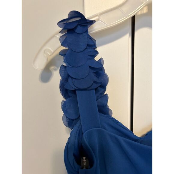 One Shoulder Royal Blue Prom/Homecoming Dress by DB Studio Size 4/6 - Picture 2 of 8